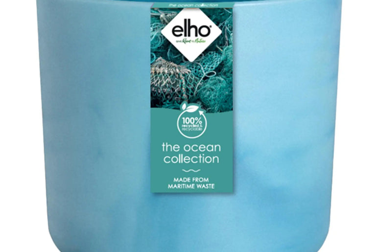 Pot Elho Ocean Round atlantic blue - D18 x H17 Everspring