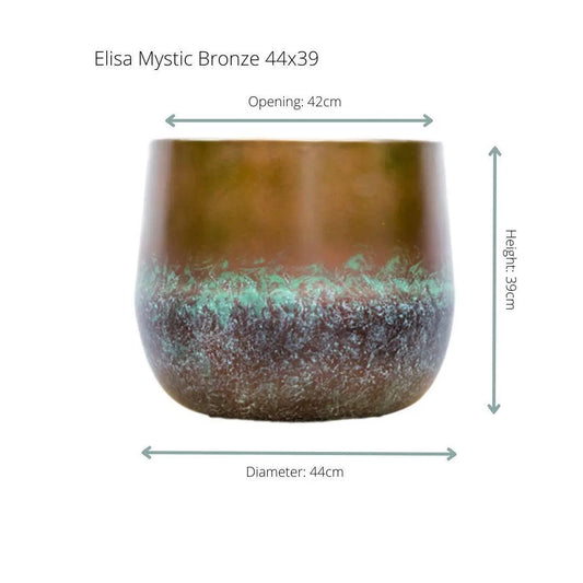 Pot Elisa Mystic Bronze D39