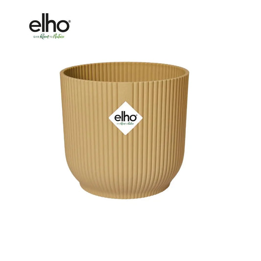 Pot elho Vibes Fold Round geel - D18 x H17 Everspring