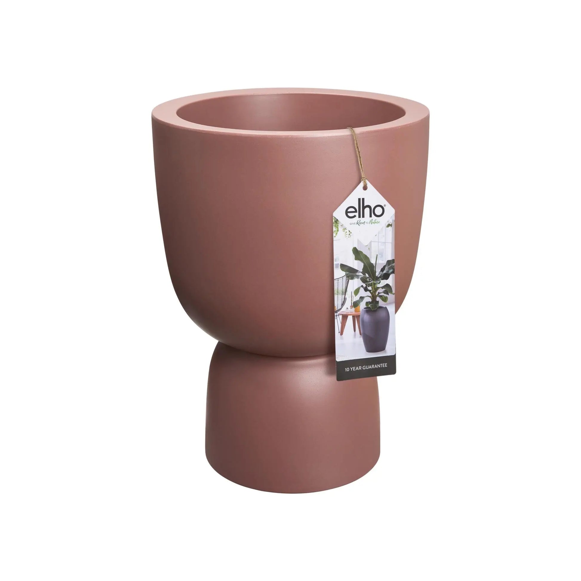 Pot elho Pure Coupe rosy brown D35