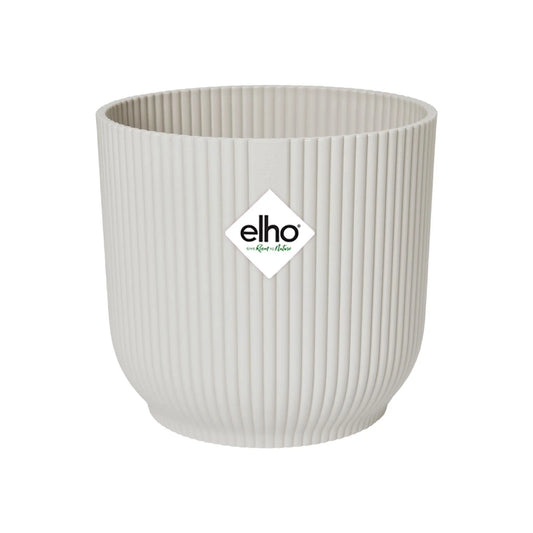 Pot elho Vibes Fold Round wit - including wheels - D35 x H33 Everspring