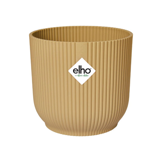 Pot elho Vibes Fold Round geel - D18 x H17 Everspring