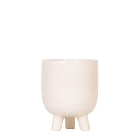 Kolibri Home | Gummy pot travertine - Ø9cm Everspring